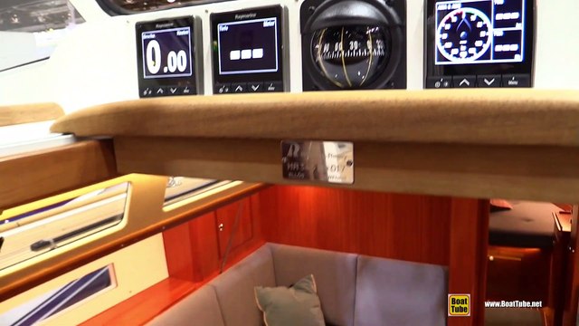 2019 Hallberg Rassy 340 Sailing Yacht - Deck and Interior Walkaround - 2019 Boot Dusseldorf