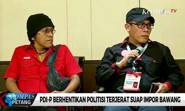 PDI-P Berhentikan Politisi Terjerat Suap Impor Bawang Putih
