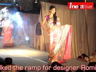 Fashion show at Hotel Taj in Lucknow