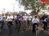 Agra: Dainik Jagran-inext: Bikeathon 2017 rocks TAJ City