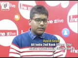 Ayush Goyal Interview: All India 2nd Ranker - IIT Season 6