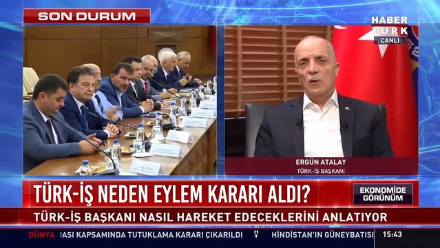 Türk-İş’ten eylem kararı