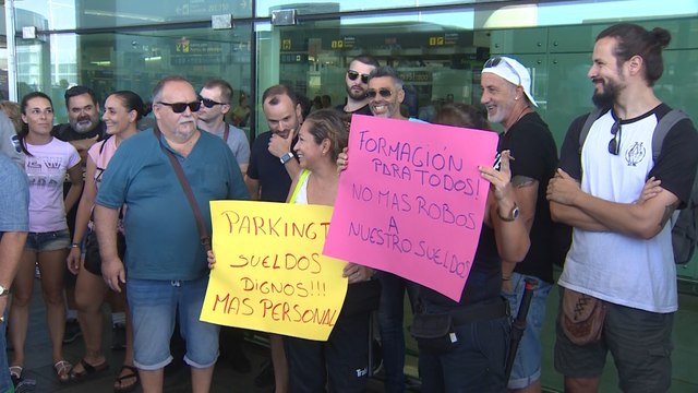 Normalidad en el primer día de huelga en el Aeropuerto de El Prat