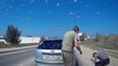 Un automobiliste bloque une voiture pour régler ses comptes mais se fait gazer