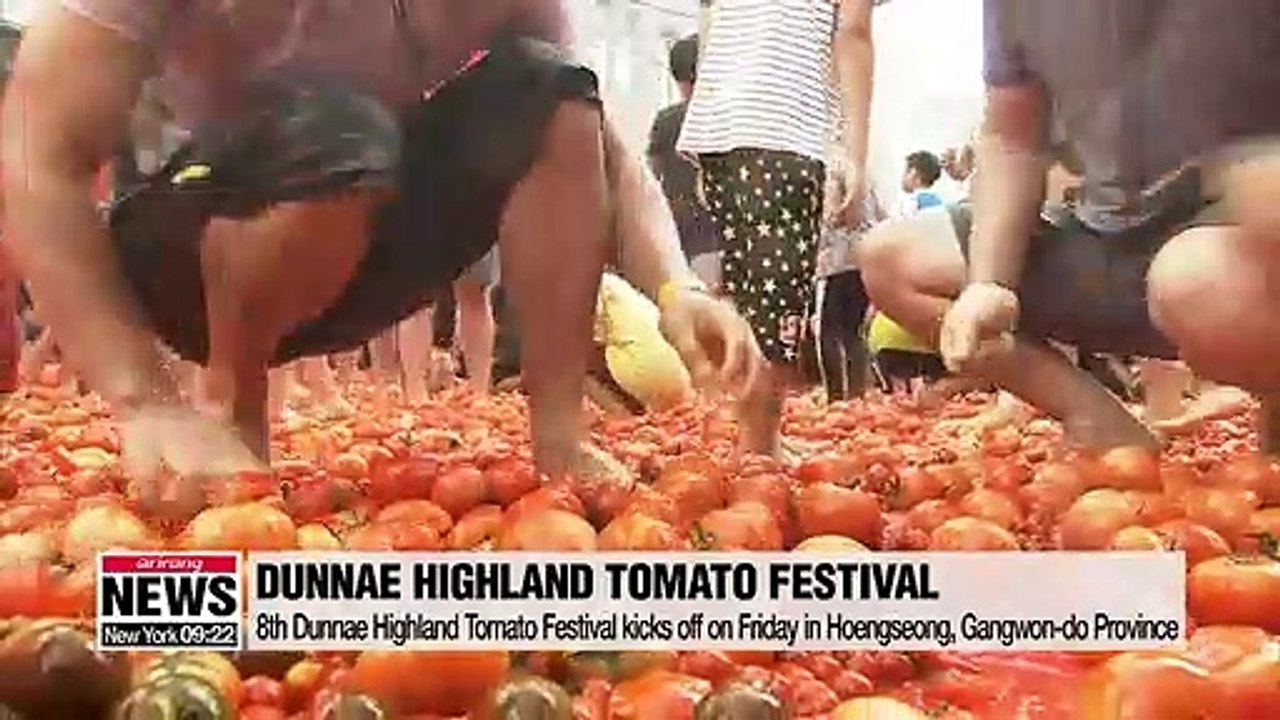 8th Dunnae Highland Tomato Festival opens on Friday in Hoengseong, Gangwon-do Province