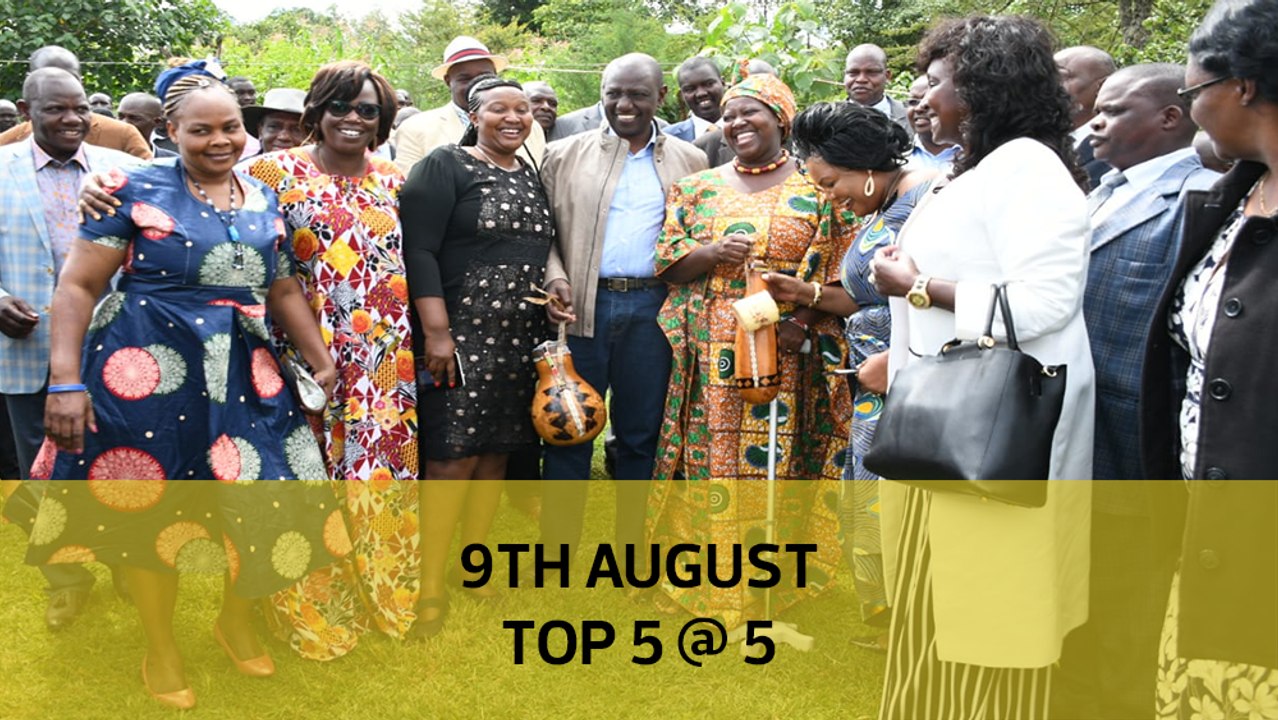 9th August, Top 5 @ 5