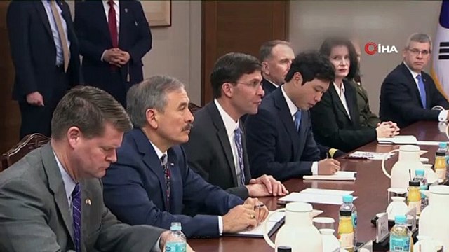 - ABD Savunma Bakanı Esper Güney Kore’de- Esper, Japonya-güney Kore Ticaret Krizini Değerlendirdi- Bölgede İstihbarat Güvenliği Tehlikede