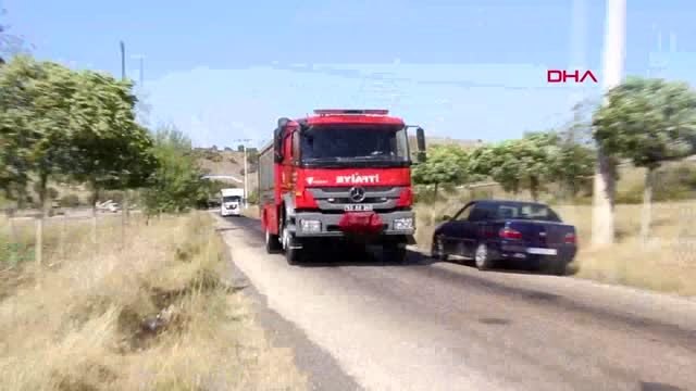 MANİSA Kula'da katı atık bertaraf tesisinde korkutan yangın