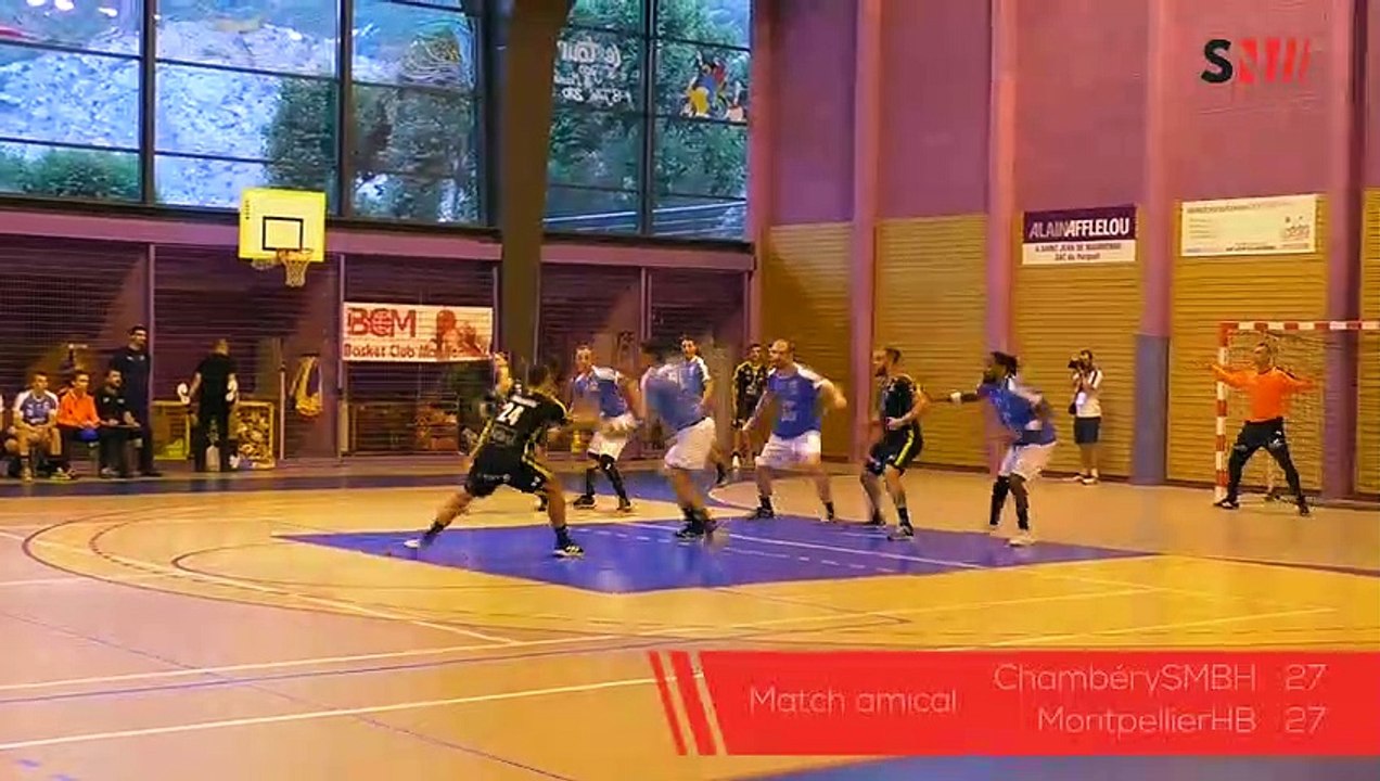 AMICAL // Chambéry - Montpellier : 27 à 27
