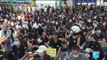 Hundreds stage sit-in protest at Hong Kong's international airport