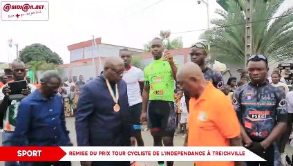 Remise du prix Tour Cycliste de l’indépendance treichville