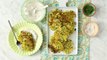 How to Make Zucchini Fritters with Dill Yogurt