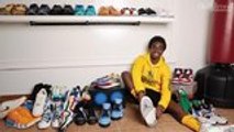 'Stranger Things' Star Caleb McLaughlin's Jordan Wings, Cactus Jacks, Red Carpet Kyries and More | Sneakerheads