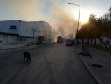 İzmir'de Organize Sanayi Bölgesi'nde büyük yangın