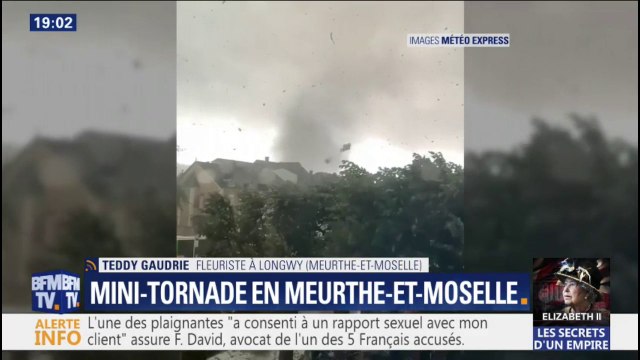 Une mini-tornade frappe la Meurthe-et-Moselle