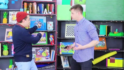 6 DIY Minecraft Candy vs Roblox Candy Challenge! (2)