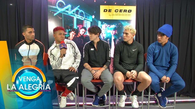 ¡Taco de ojo! CNCO se avienta un challenge donde ¡enseñan sus atributos traseros! | Venga la Alegría