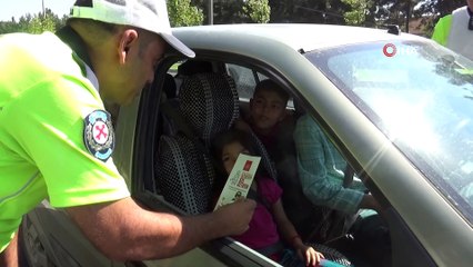 Bayram tatiline çıkan sürücüleri uyardılar