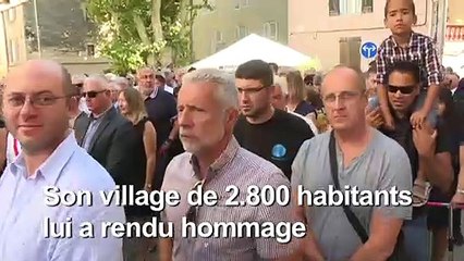 Emotion aux obsèques du maire de Signes