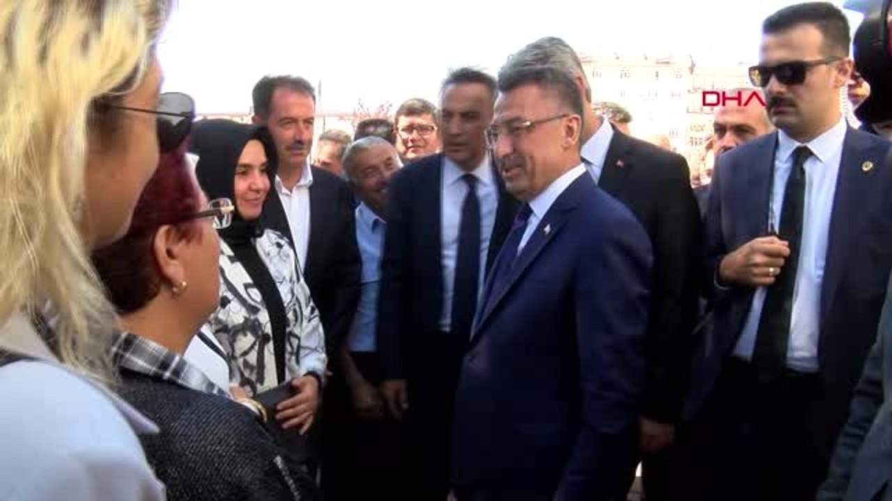YOZGAT Cumhurbaşkanı Yardımcısı Oktay: Ankara-Sivas YHT hattını 2020'de tamamlamayı arzu ediyoruz...