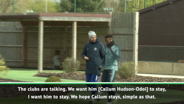 Chelsea want Hudson-Odoi to stay - Lampard