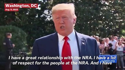 Trump: 'We Need Meaningful Background Checks'