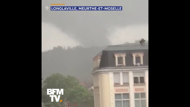 Les impressionnantes images de la tornade qui a frappé la Meurthe-et-Moselle
