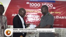 Bénin : INITIATIVE ''1000 KITS SCOLAIRES,1000 BALLONS A L'ECOLE''