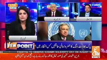 Are Govts Efforts On J&K Issue Really Effecting On India.. Zafar hilaly Response