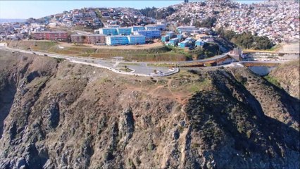 Mirador Viento Sur at Valparaiso in Chile