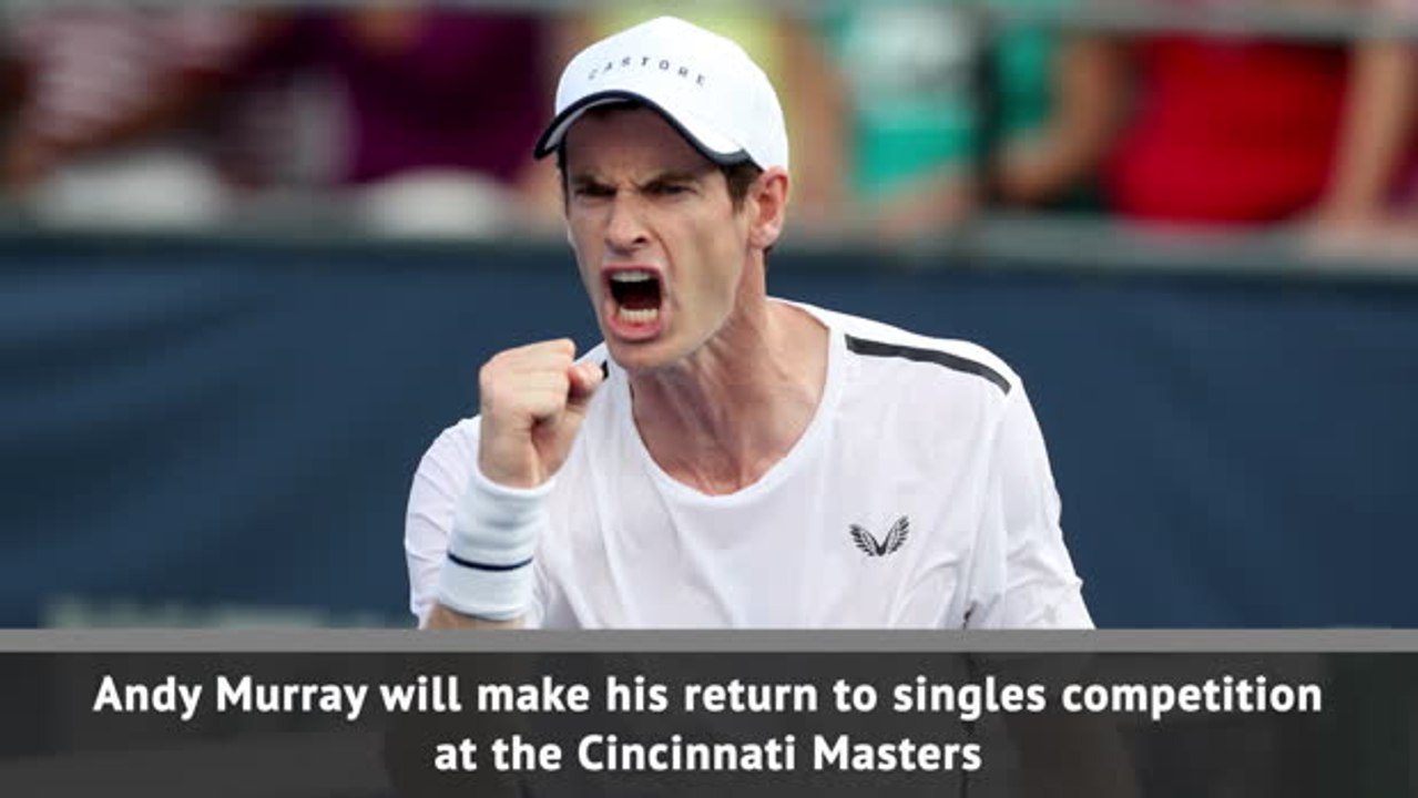 Andy Murray to make singles return
