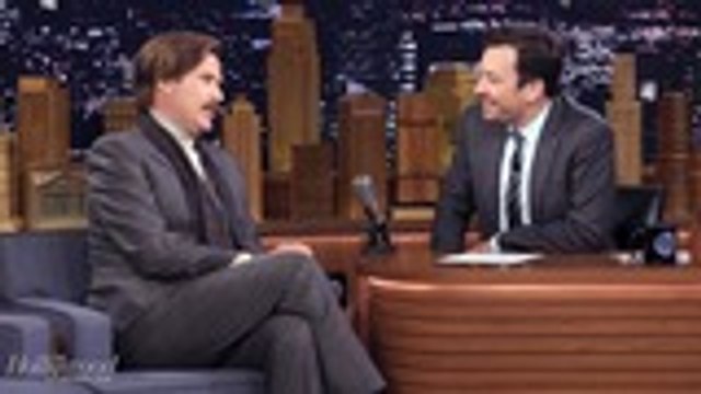 Will Ferrell Reprises Role as 'Anchorman' to Promote Ron Burgundy Podcast | THR News