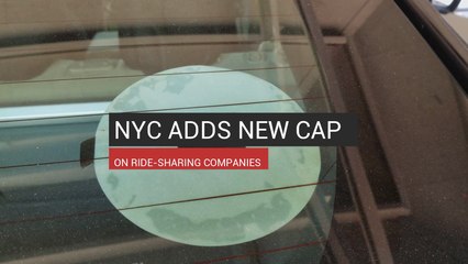 NYC Adds New Cap On Ride-Share Companies