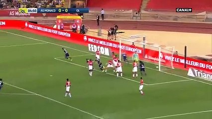 Passe de Bertrant Traoré, But de Moussa Dembele vs AS monaco