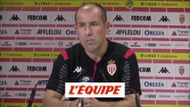 Jardim «On commet des erreurs importantes» - Foot - L1 - Monaco