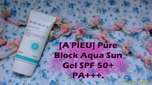 Apieu Pure Block Aqua Sun Gel SPF50+ PA+++