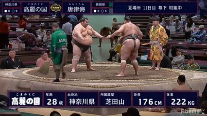 Natsu 2019, Makushita - Day 11 (PART 2)