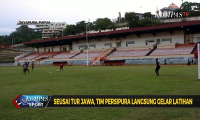 Seusai Tur Jawa, Tim Persipura Langsung Gelar Latihan