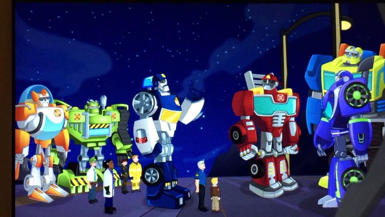 Transformers Rescue Bots: Salvage y Blur se vuelven Rescue Bots