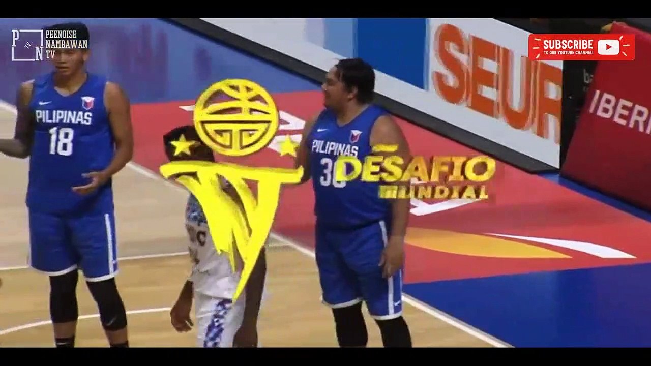 Gilas Pilipinas vs Congo  / Torneo de Malaga  - Aug. 10, 2019  Part 2