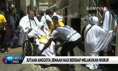 Jutaan Anggota Jemaah Haji Bersiap Melakukan Wukuf