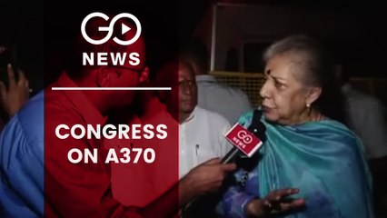 A370 Revoked: Ambika Soni Says Its Immoral