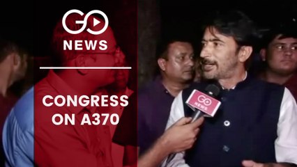 J&K Congress President Ghulam Ahmad Mir Voices Concern