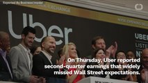 Uber Stock Tanks After Earnings Reports
