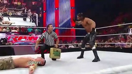 Seth Rollins attempts to cash in- Raw, June 30, 2014