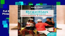Full E-book  Lonely Planet Brazilian Portuguese Phrasebook   Dictionary  For Kindle