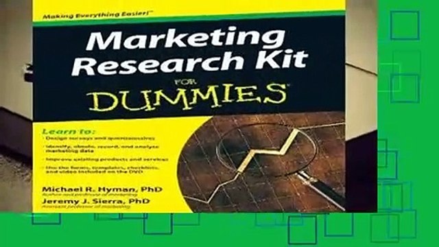 Full version Marketing Research Kit For Dummies Best Sellers Rank : #3