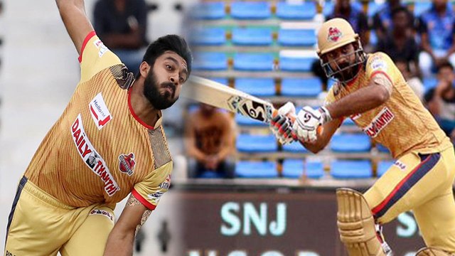 TNPL 2019 : Vijay shankar : முதல் பந்தில் ஷாக் கொடுத்த விஜய் ஷங்கர்- வீடியோ
