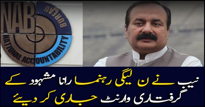 NAB decides arresting Rana Mashood in corruption allegations
