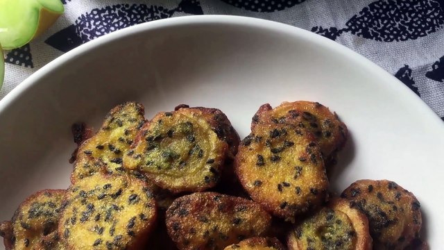 Cách Làm BÁNH CHUỐI CHIÊN MÈ Mini Thơm Ngon Cho Bé